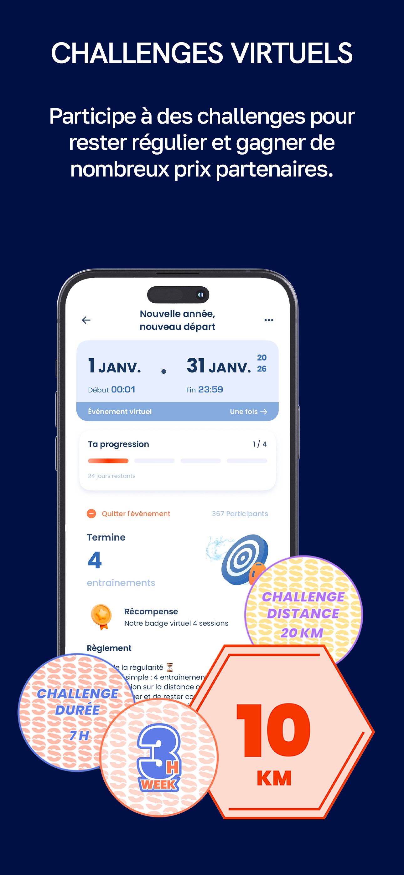 OpenSwim : App de natation screenshot 7