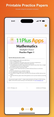 11+ Maths Practice Papers screenshot 3