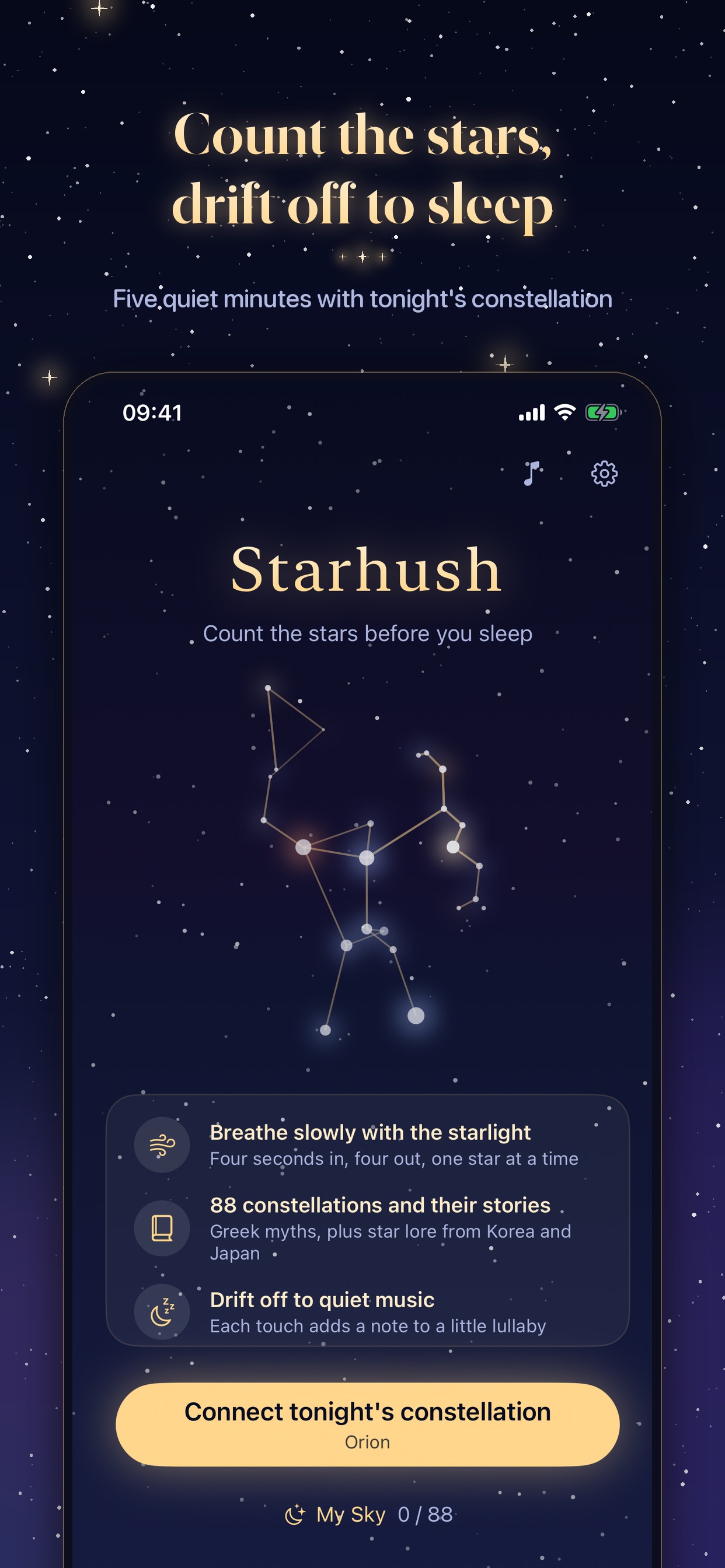 Screenshot 1 of Starhush