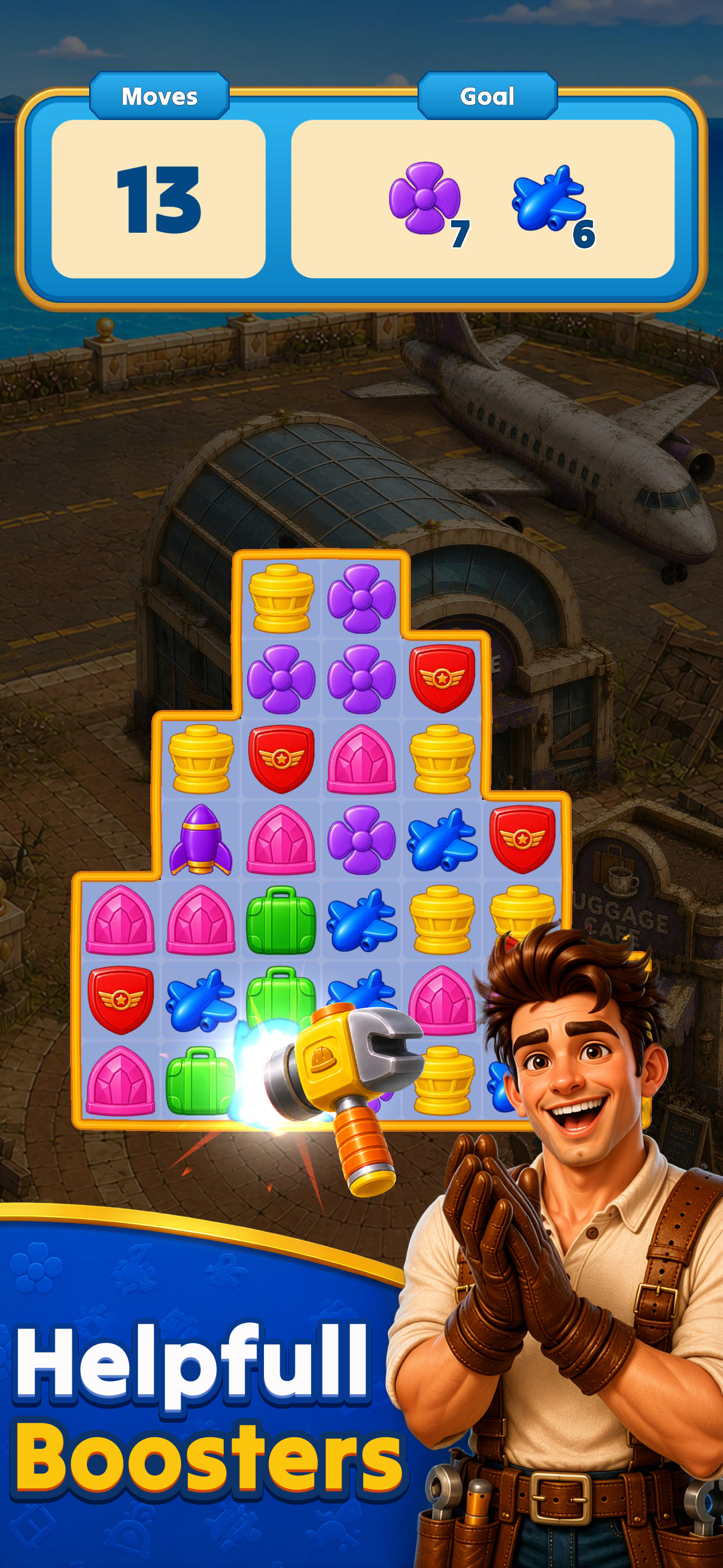 Leo's Paradise Match Adventure screenshot 2