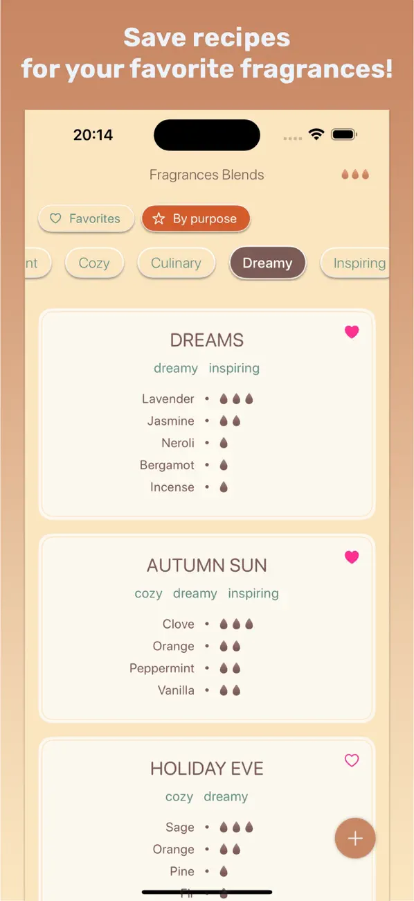 Screenshot #1 pour Fragrance Blends
