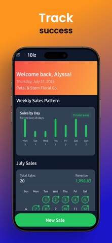 1Biz App screenshot