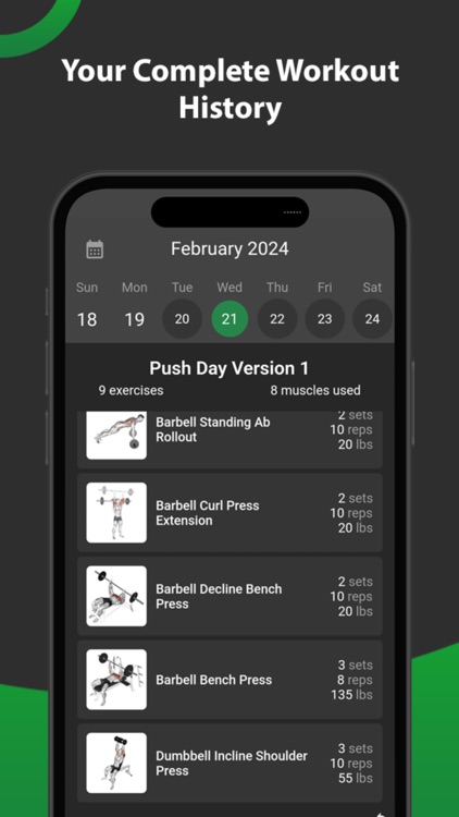 JustLift - Gym Tracker, Logger screenshot-3