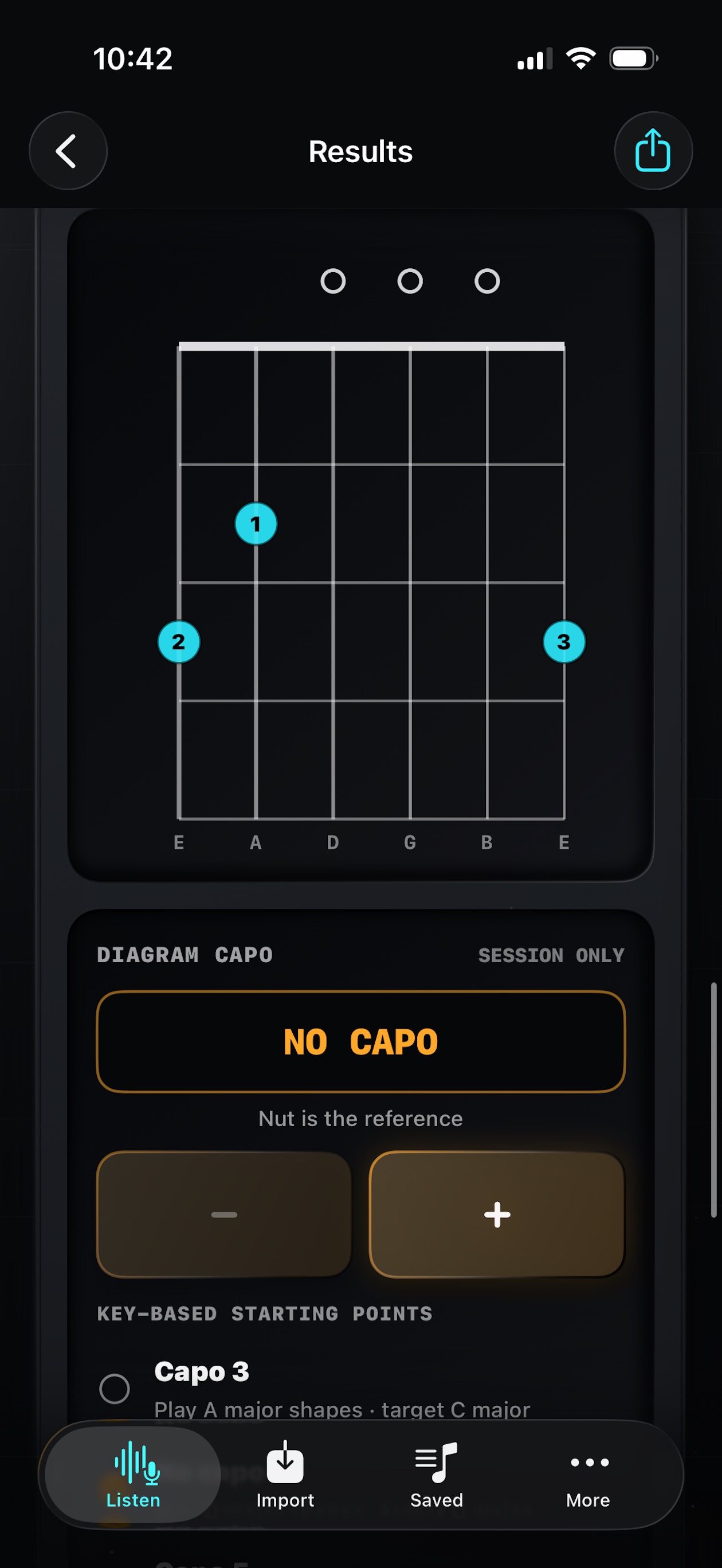 Screenshot 4 of ChordLuma: Chords, Key & BPM