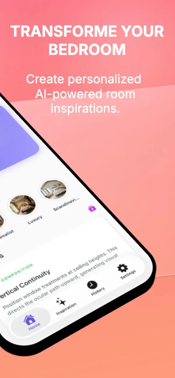 Screenshot #2 pour AI Bedroom Interior Design