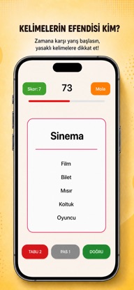 Tabula - Tabu Word Game screenshot 1