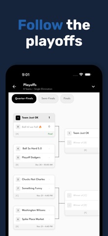 Chattanooga Sports Leagues iPhone screenshot