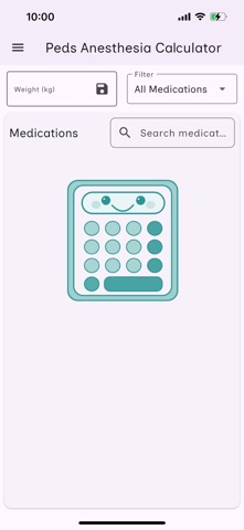 Pediatric Anesthesia Calc screenshot