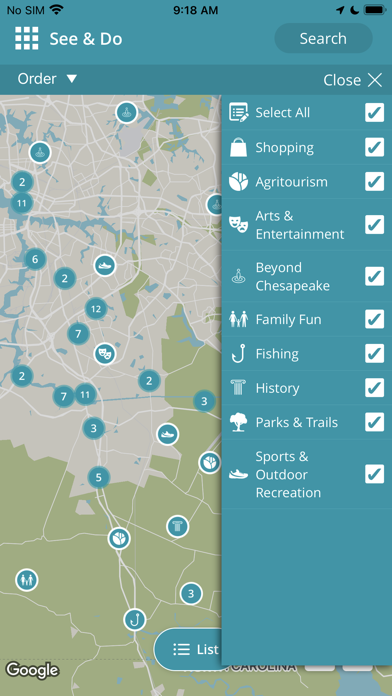 Visit Chesapeake VA Screenshot