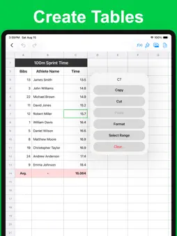 Spreadsheet Maker - GridSmith screenshot 8