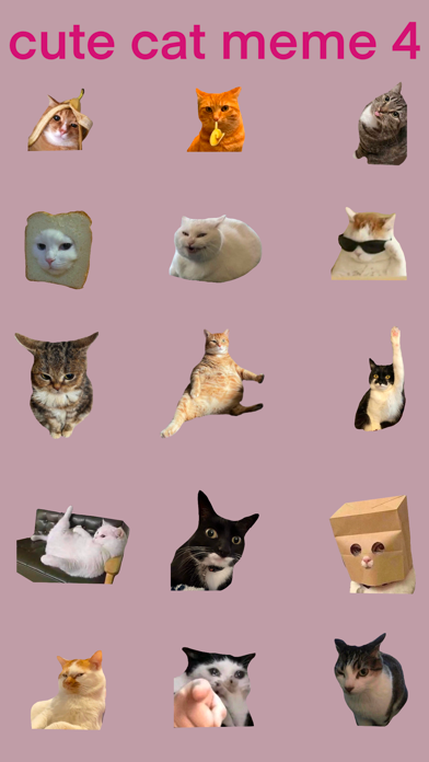 Cute Cat Meme 4 Screenshot 1 of 1