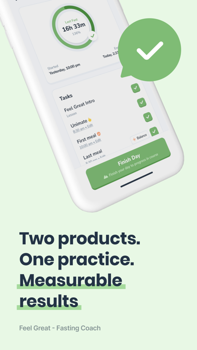 Feel Great - Fasting Coach Screenshot