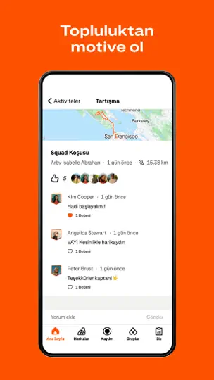 Strava: Koş, Sür, Yürü iPhone Ekran Görüntüsü 8