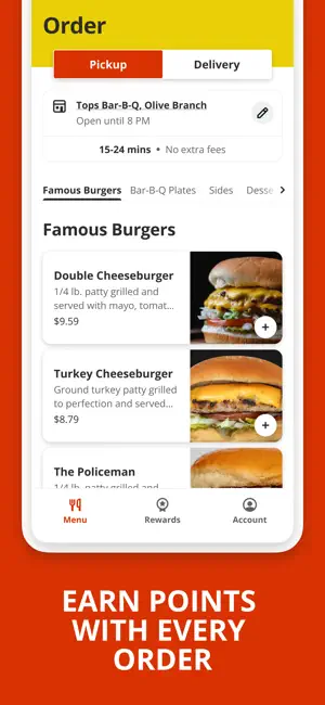 Tops Bar-B-Q App screenshot 2