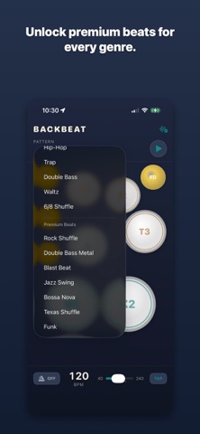 BackBeat: Drum Beat Trainer screenshot