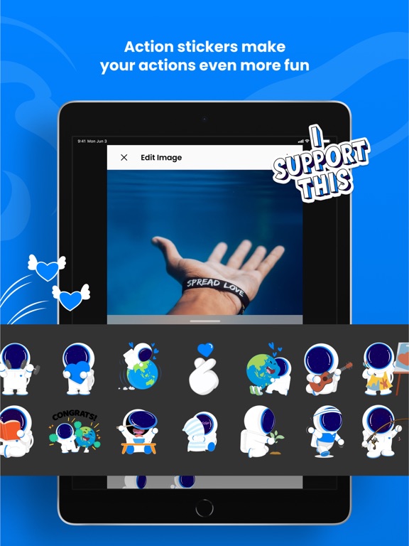 Campaign for Good iPad screenshot 5 - Social Networking app