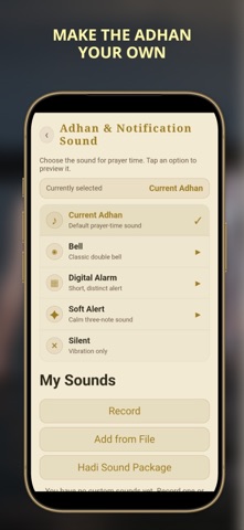 HADI - Prayer Times & Quran screenshot 3