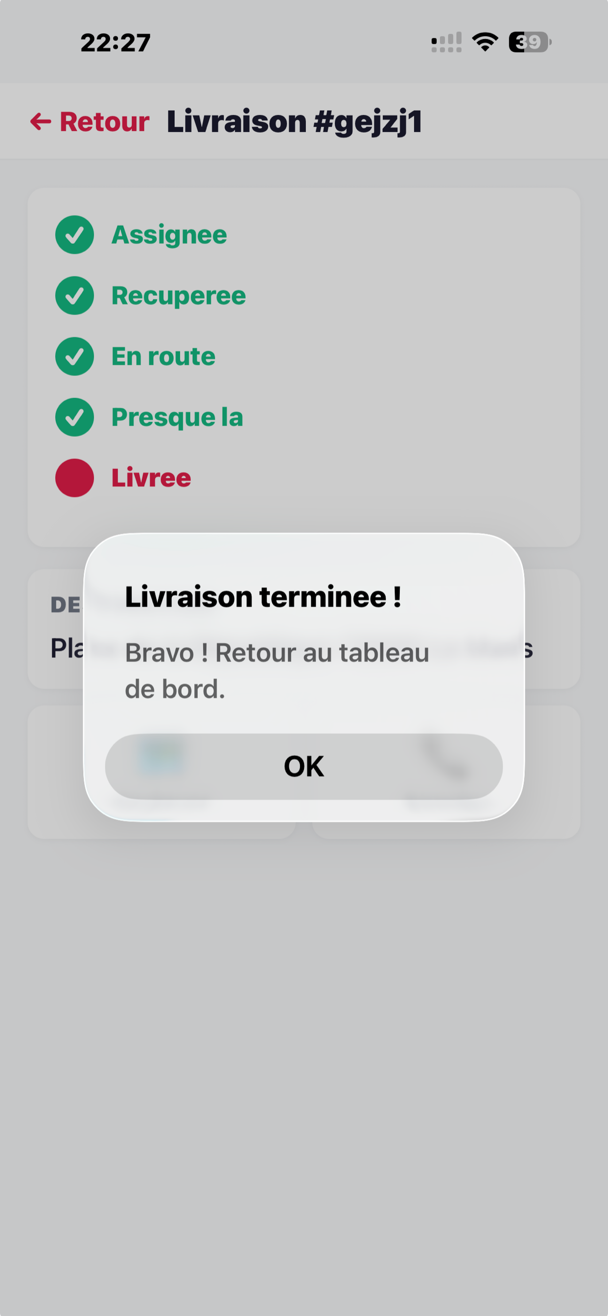 BipOrder Driver