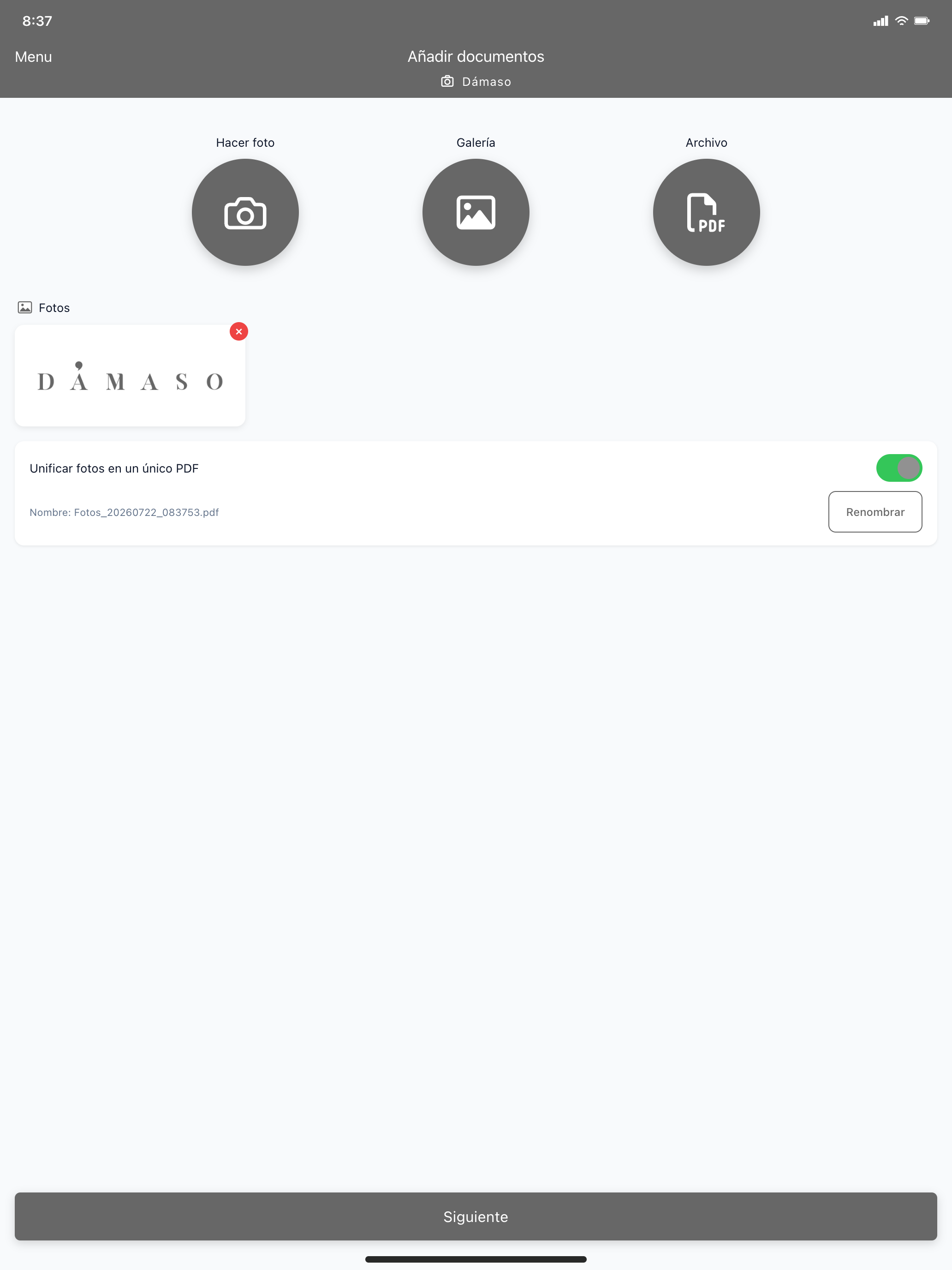 Dámaso screenshot 9