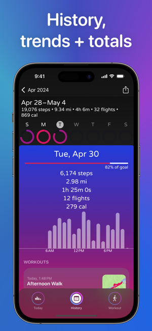 ‎Steps - Activity Tracker Screenshot