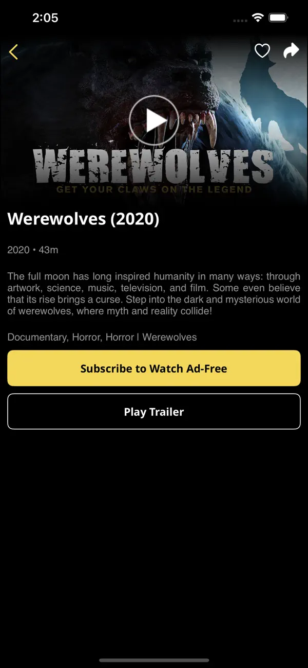 Screenshot #2 pour Trashy Horror Movies