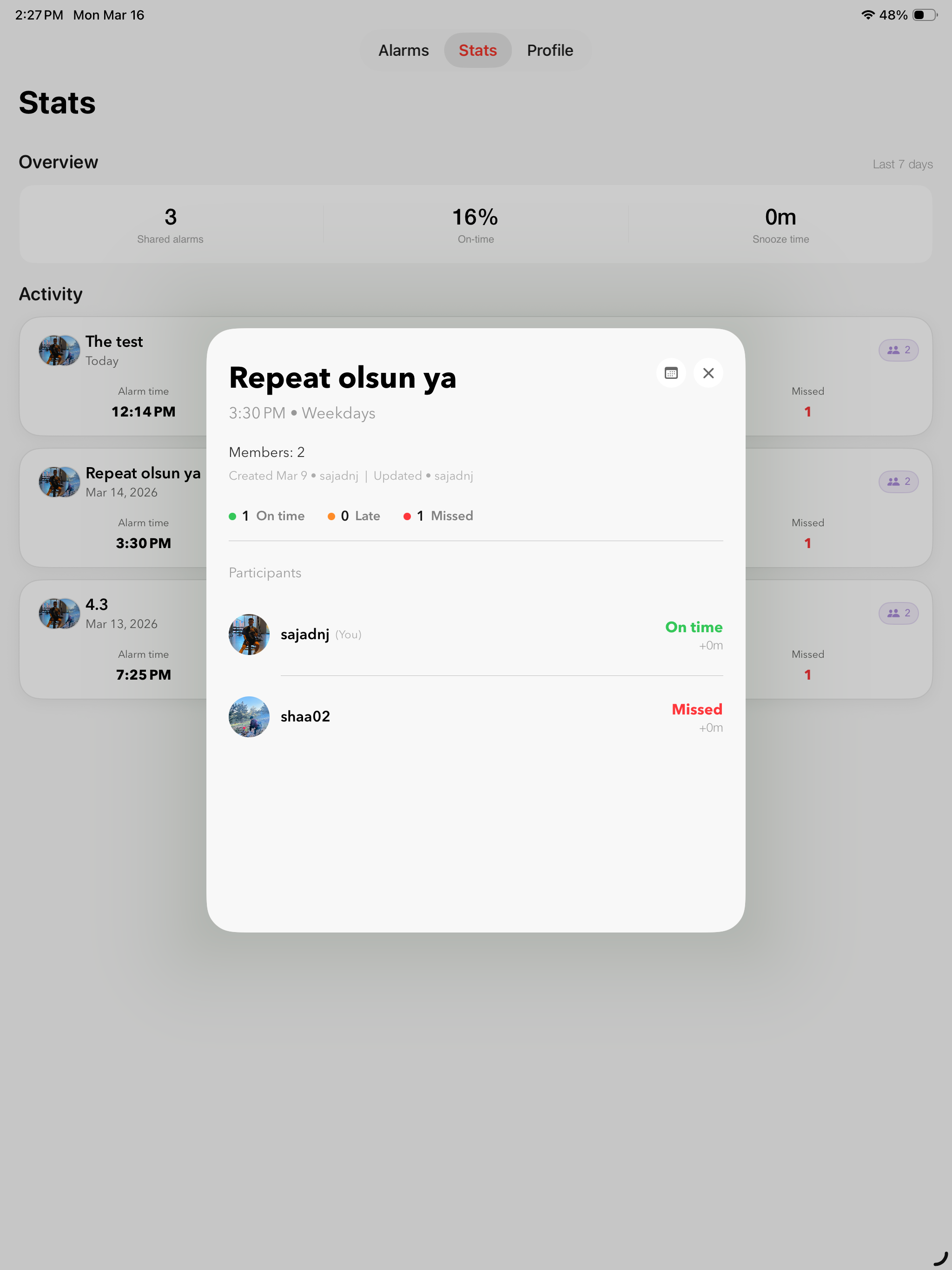 Ringlink: Group Alarm screenshot 9