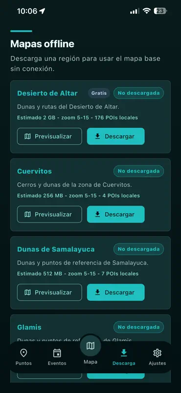 Desierto de Altar GPS screenshot 6 of 9