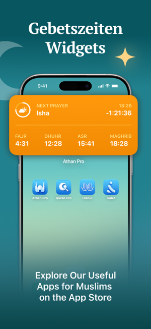 ‎Gebetszeiten - Athan Pro Screenshot