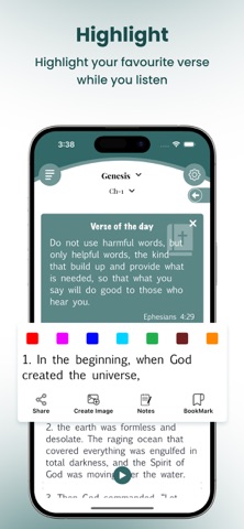 Good News Bible (GNB) Audio* iPhone screenshot