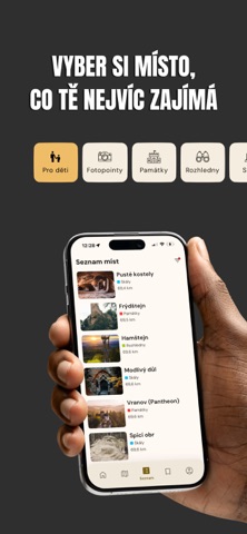 Úžasná místa - tipy na výlety screenshot 3