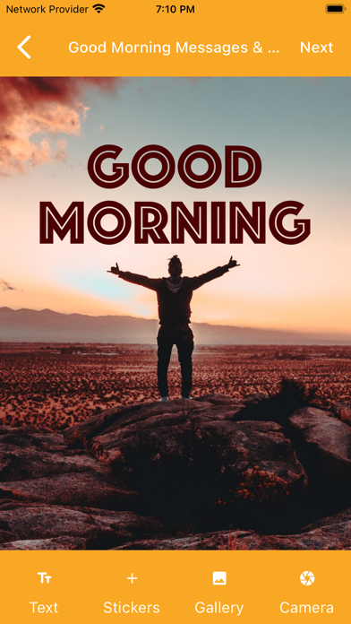 Good Morning Messages & Cards Screenshot