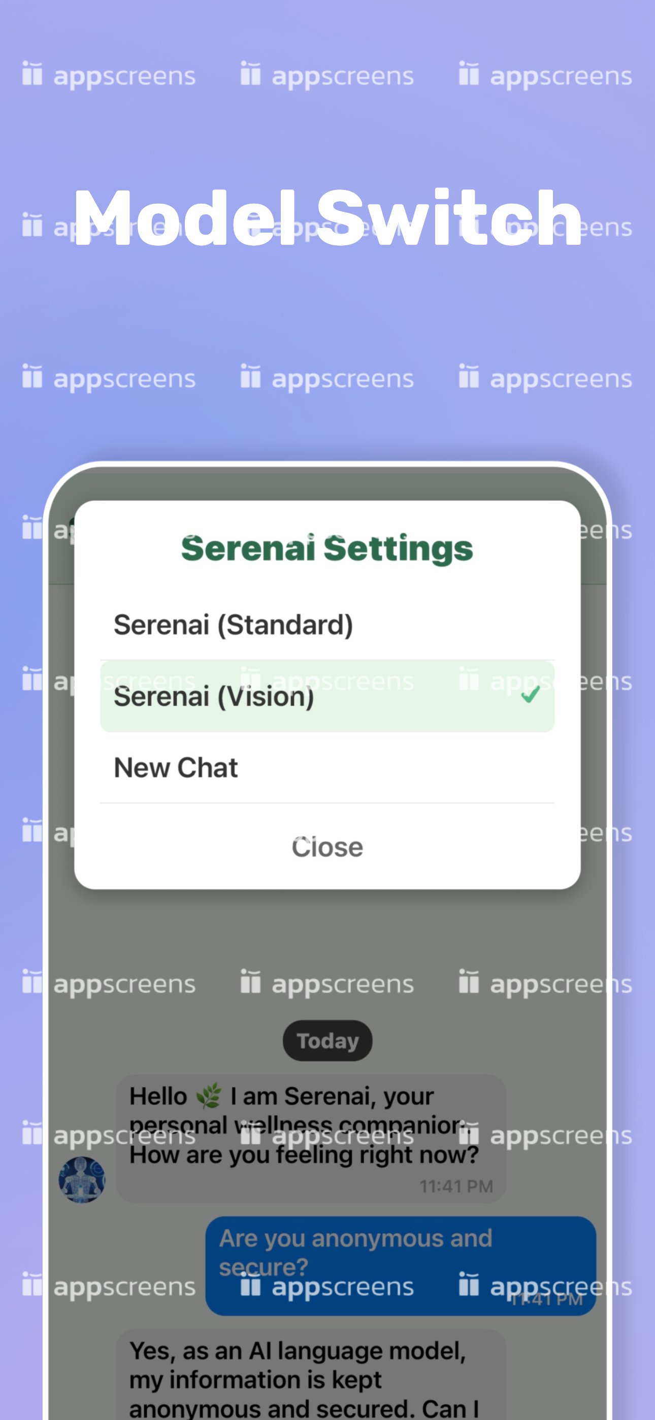SerenAI Wellness screenshot 3
