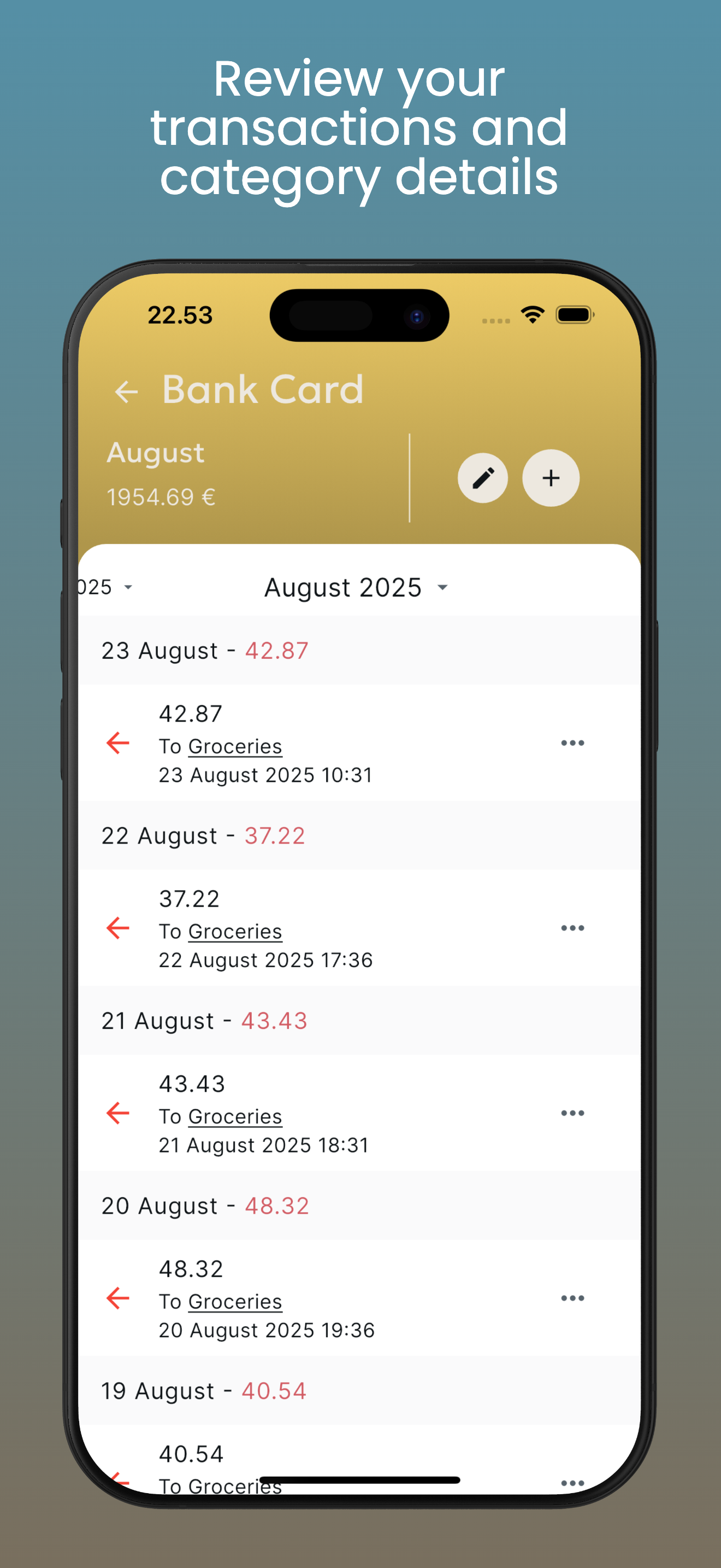 myney - Expense Tracker