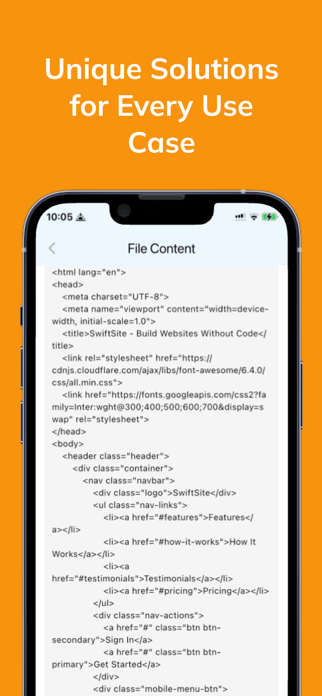 Codex Claude - Website Builder Screenshot 3 of 3