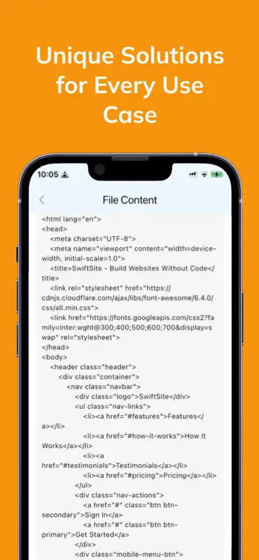 Codex Claude - Website Builder screenshot 3 of 3