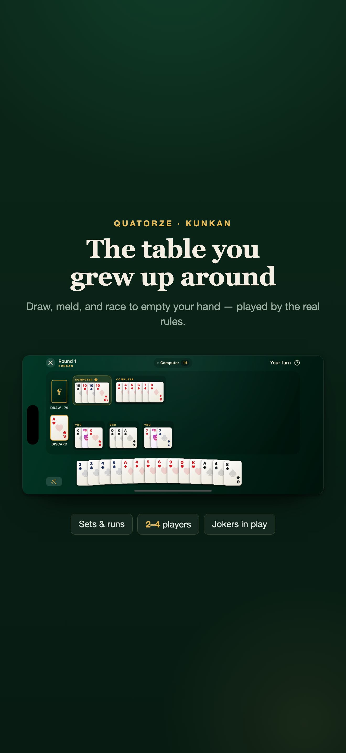 Qamar: Arab Card Games screenshot 4