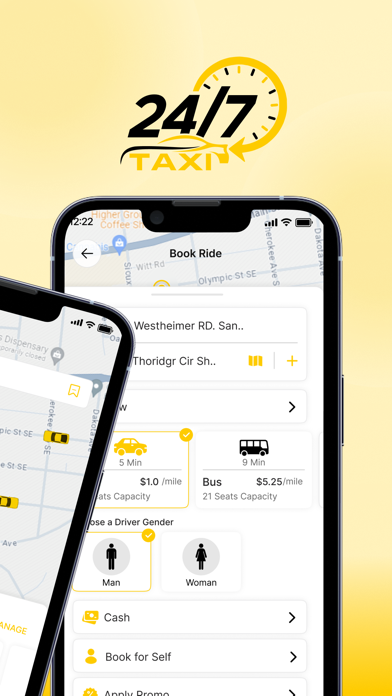 24x7 Taxi Rider Iceland Screenshot