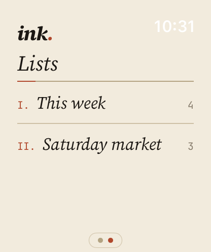 Ink: Notes, Lists & To-Dos screenshot 32