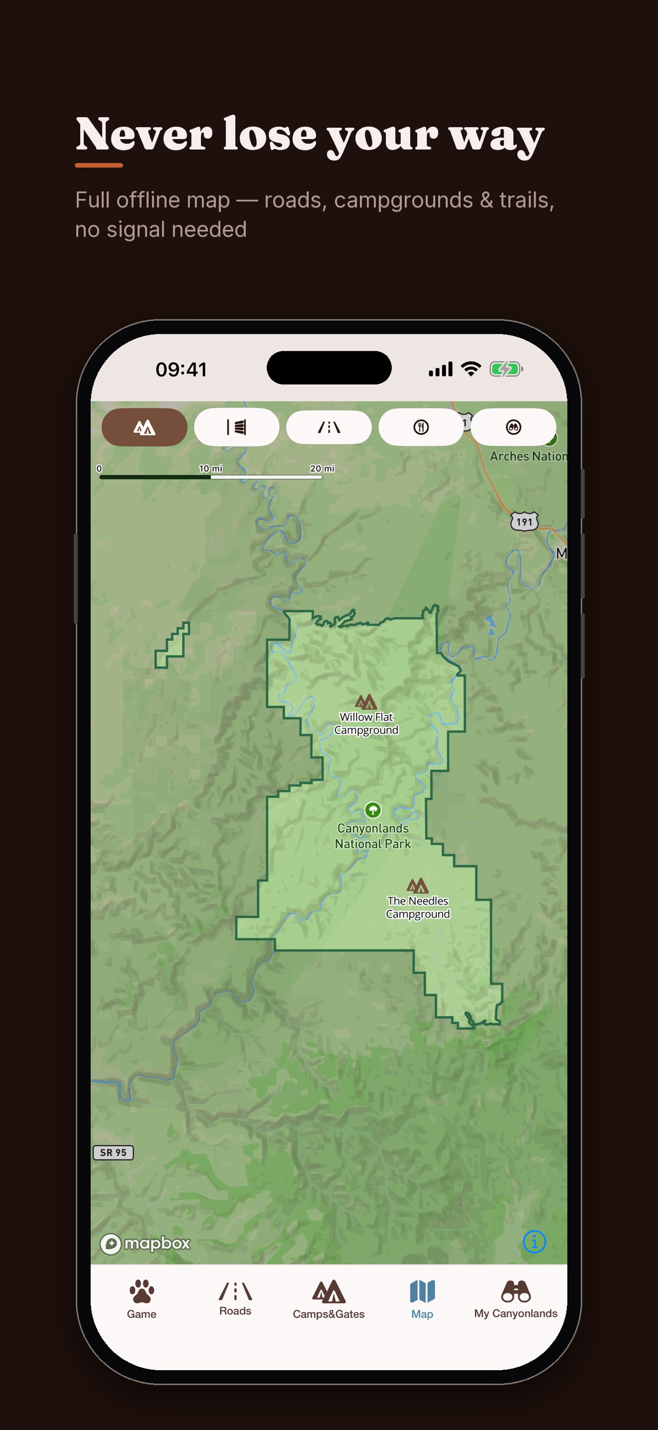 Screenshot 1 of Canyonlands Wildlife Safari