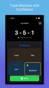 Pickleball Score-Keeper screenshot