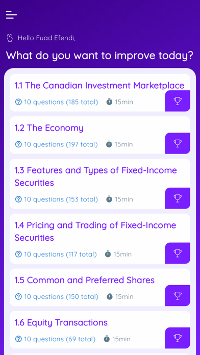 CSC Mock Exams Screenshot