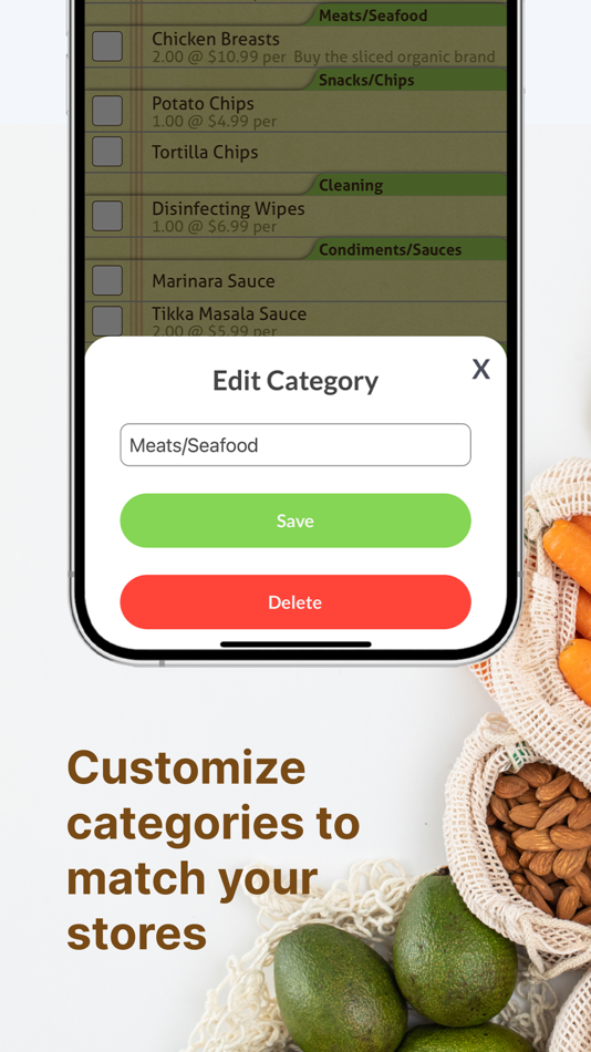 #6. List Ease: Shared Grocery List (iOS) 由: inMarket Media, LLC