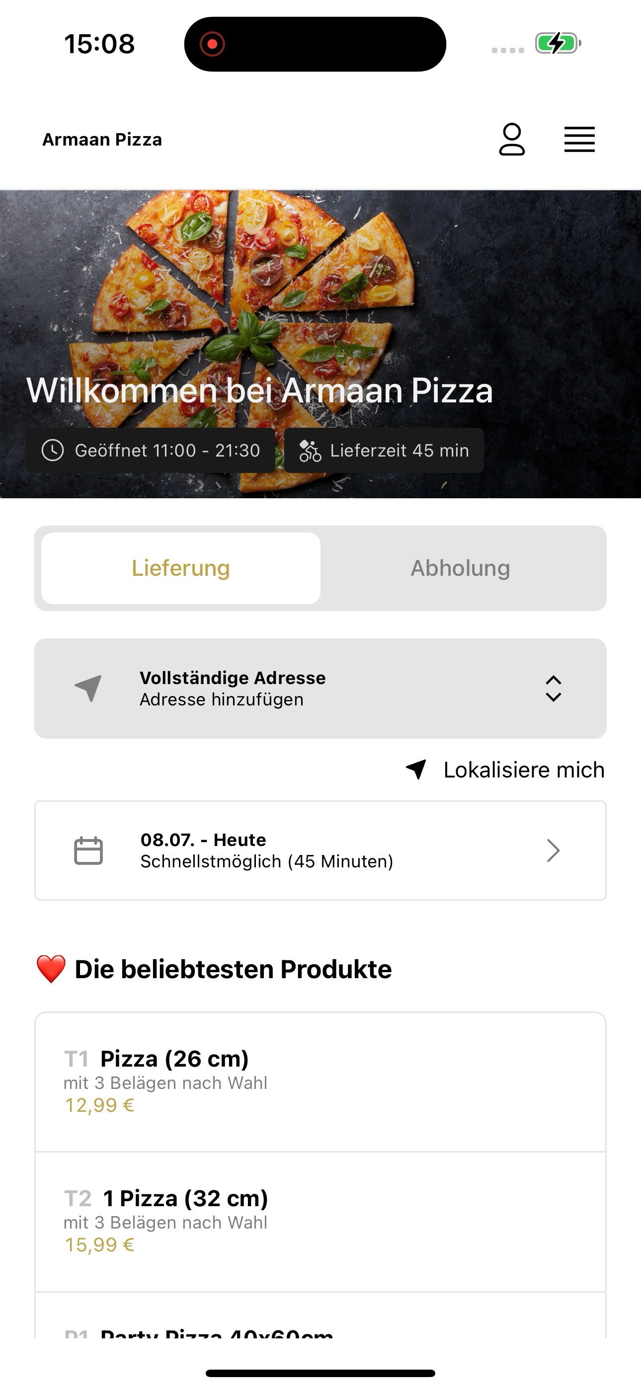 Armaan Pizza screenshot 3