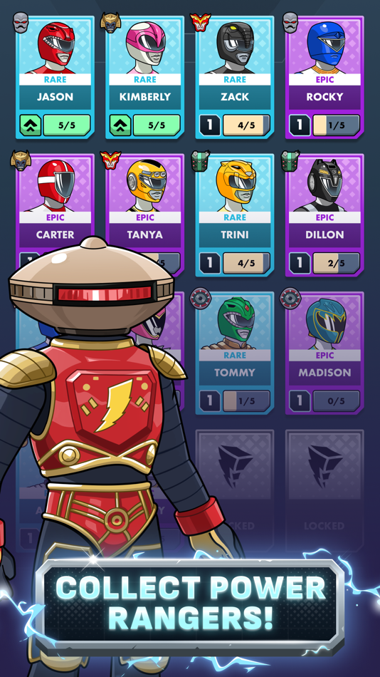 #5. Power Rangers Mighty Force (iOS) Podle: Eastside Games