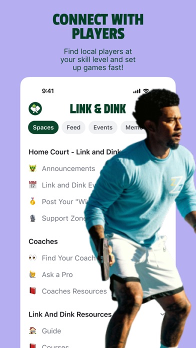 LINK & DINK iPhone screenshot 2 - Social Networking app