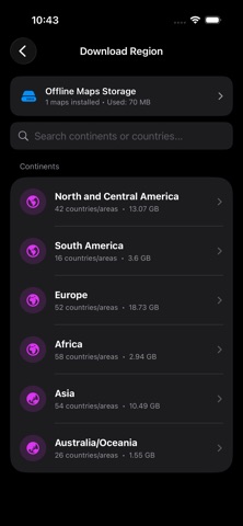 GPS Live Navigation: Offline Screenshot 2 of 5