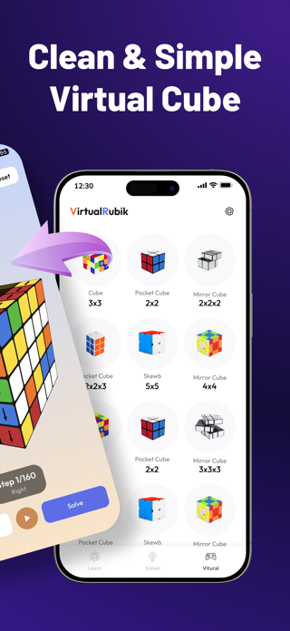 Magic Cube Solver & Timer 3D Screenshot 6 of 6