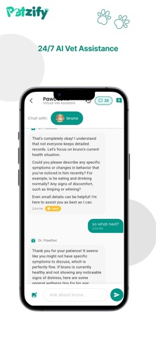 Petzify – AI Pet Care & Store iPhone screenshot