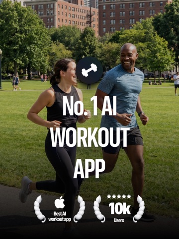Fit AI - Workout Planner iPad screenshot