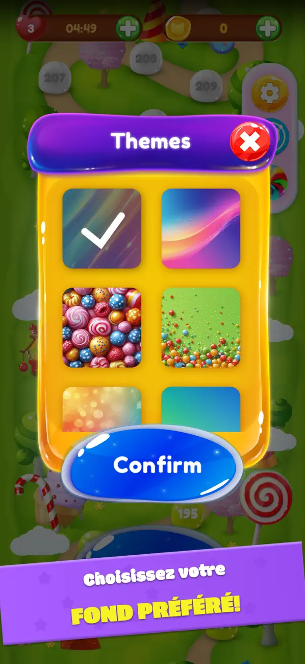 Screenshot #3 pour Candy Mahjong Match 3